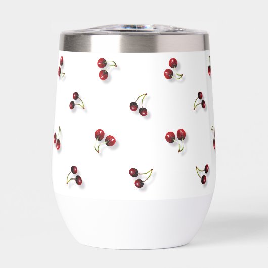 Kersen Wijn Tumbler (Voorkant)