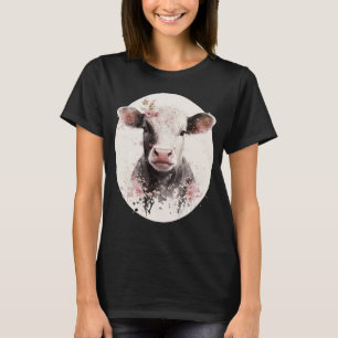 Kersenbloesem Baby Koe Kalveren Japanse Sakura Boe T-shirt