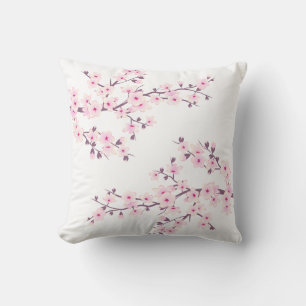 Kersenbloesem Baby Roze Coquette Esthetiek Kussen
