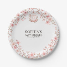 Kersenbloesem Baby Shower Papier
