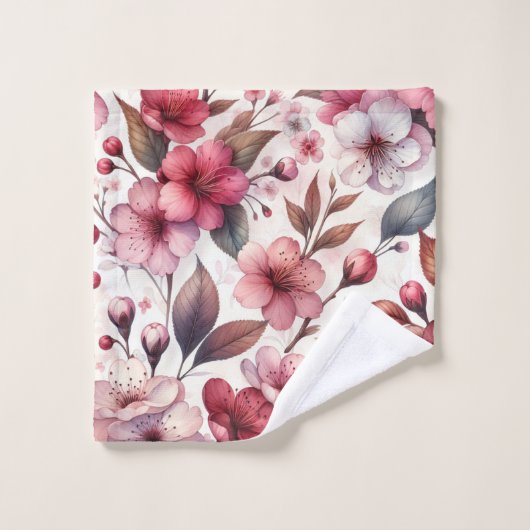 Kersenbloesem Bad Handdoek (Wasdoekje)