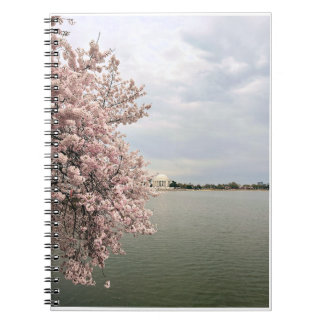 Kersenbloesem bij het Tidal Basin Notitieboek