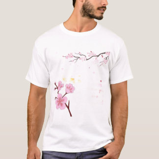 Kersenbloesem Bloei Waar Je Geplant Bent T-shirt