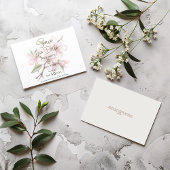 Kersenbloesem bloem achtergrond bewaar de datum save the date