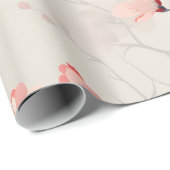 Kersenbloesem bloem cadeaupapier (Rol Hoek)