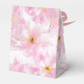 Kersenbloesem bloemen bedankdoosjes (Achterkant)