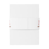 Kersenbloesem Bloemen Bloemen Floral Elegant Bruil Uitnodigingen Wikkel (Achterkant Voorbeeld)