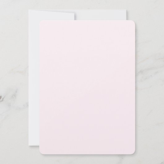 Kersenbloesem Bloemen Bruiloft Uitnodigingen (Achterkant)