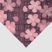 Kersenbloesem bloemen tissuepapier (Detail)