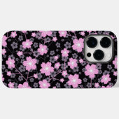 Kersenbloesem bloemenpatroon ontwerp Case-Mate iPhone case (Achterkant (horizontaal))