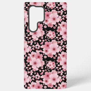 Kersenbloesem bloemenpatroon ontwerp samsung galaxy hoesje