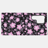 Kersenbloesem bloemenpatroon ontwerp samsung galaxy hoesje (Achterkant horizontaal)