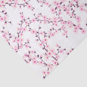 Kersenbloesem | Bloemig Roze Wit Tissuepapier (Detail)