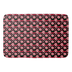 Kersenbloesem Bloemmotief, Roze Bloemen Badmat
