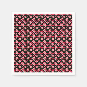 Kersenbloesem Bloemmotief, Roze Bloemen Servet