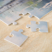 Kersenbloesem bomen Japanse tuin Legpuzzel (Zijkant)