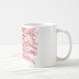 Kersenbloesem boom aquarel sakura Japans Koffiemok