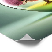 Kersenbloesem boomglas Apple Lisa-Dawn Design Poster (Hoek)