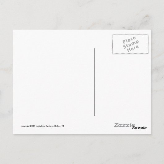 kersenbloesem-briefkaart briefkaart (Achterkant)