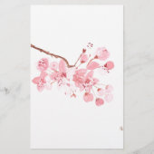kersenbloesem briefpapier (Voorkant)