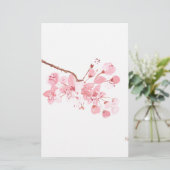 kersenbloesem briefpapier (Staand voorkant)