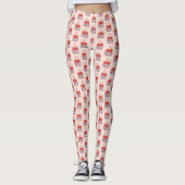 Kersenbloesem Broek Leggings (Voorkant)