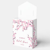 Kersenbloesem Bruidsfeest Bedankdoosjes (Geopend)