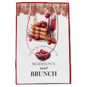 Kersenbloesem Bruidsfeestje Persoonlijk Medium Cadeauzakje (Voorkant)