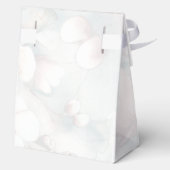 Kersenbloesem bruiloft gepersonaliseerde gunstbox bedankdoosjes (Achterkant)