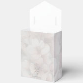 Kersenbloesem bruiloft gepersonaliseerde gunstbox bedankdoosjes (Open)