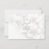 Kersenbloesem Bruiloft RSVP Kaartje (Voorkant)