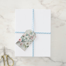 Kersenbloesem Cadeaulabel