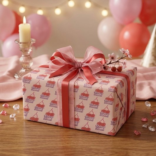 Kersenbloesem Cadeaupapier
