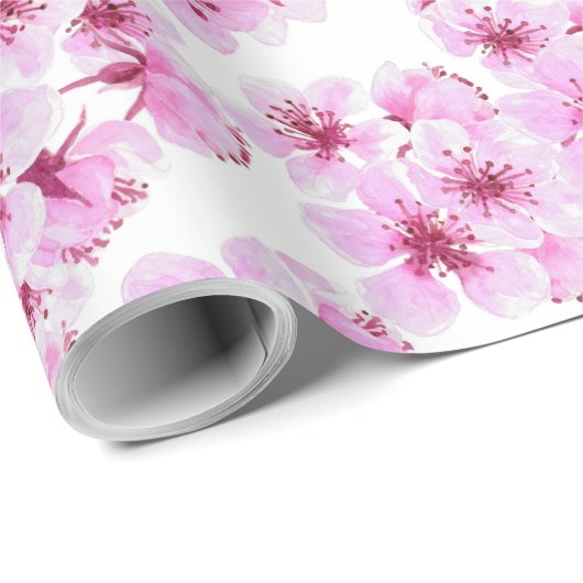 Kersenbloesem Cadeaupapier (Rol Hoek)