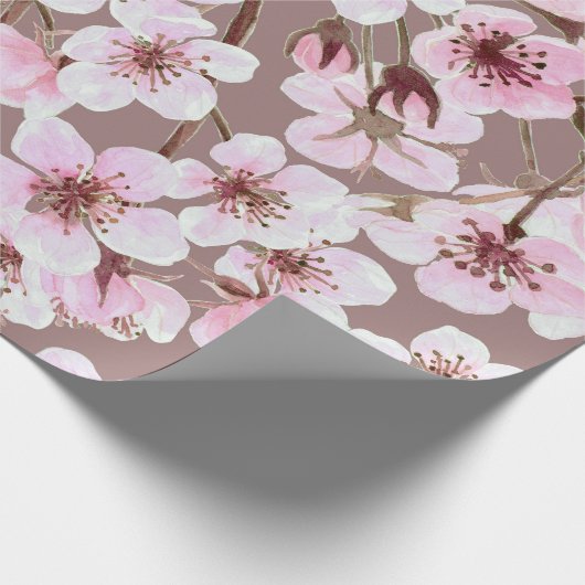 Kersenbloesem Cadeaupapier (Hoek)