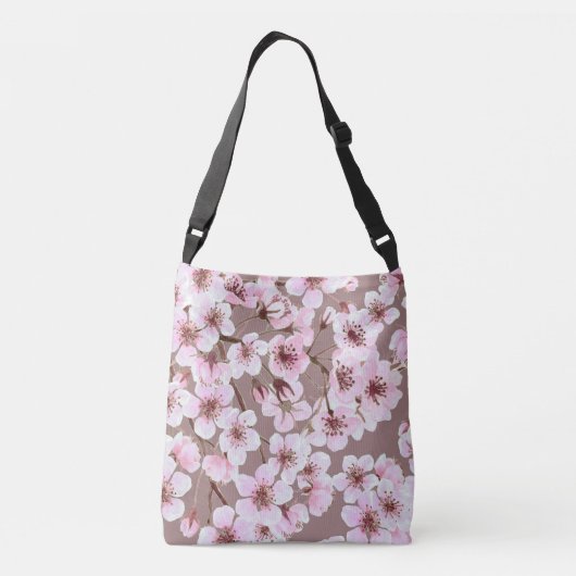 Kersenbloesem Crossbody Tas (Achterkant)