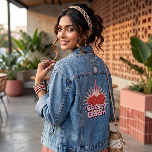 Kersenbloesem Denim Jacket