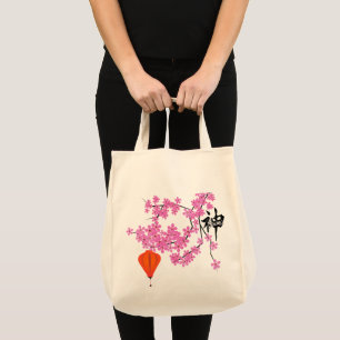 Kersenbloesem Design Boodschappentas Tote Bag