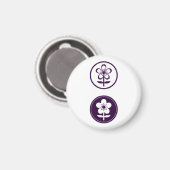 kersenbloesem en appelbloesem magneet (Voorkant / Achterkant)