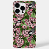 Kersenbloesem en kikkervisjes op groen Case-Mate iPhone case (Achterkant)