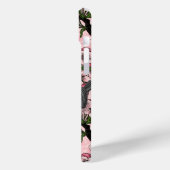 Kersenbloesem en kikkervisjes op roze Case-Mate iPhone case (Achterkant / Links)
