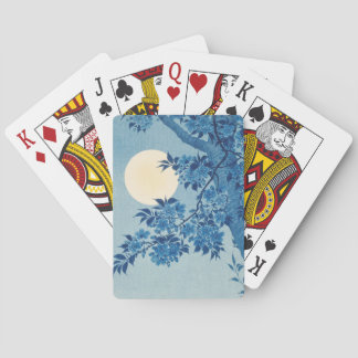  kersenbloesem en maan pokerkaarten