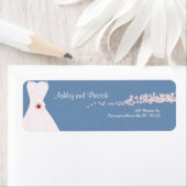 Kersenbloesem en trouwjurk op Polka Dots Etiket (Insitu)