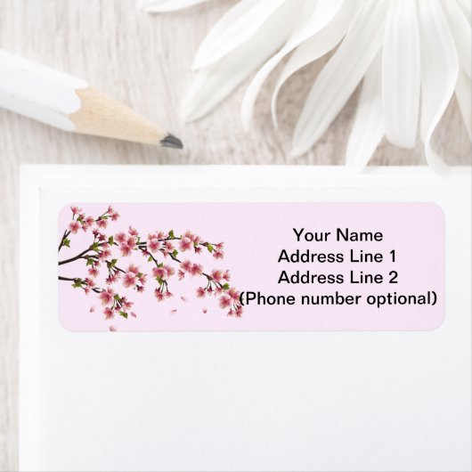 kersenbloesem etiket (Insitu)