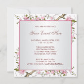 Kersenbloesem Feest voor elke gelegenheid Kaart (Achterkant)