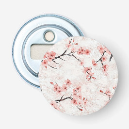 Kersenbloesem Flesopener Button Flesopener