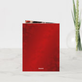 Kersenbloesem foto Chinese bruiloft dank u Bedankkaart (Achterkant)