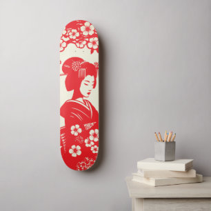 Kersenbloesem Geisha II Skateboard