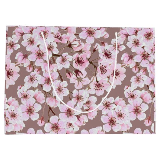 Kersenbloesem Groot Cadeauzakje (Achterkant)