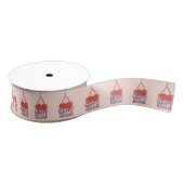 Kersenbloesem Grosgrain Lint (Spoel)